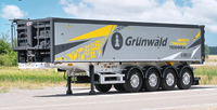 Самосвальный полуприцеп Grunwald с алюминиевым кузовом V=52 куб.м 4 осн- Gr.T52-AB